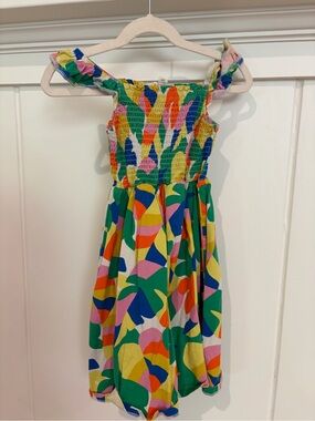 Boden Girls' Multicolor Smocked Sundress